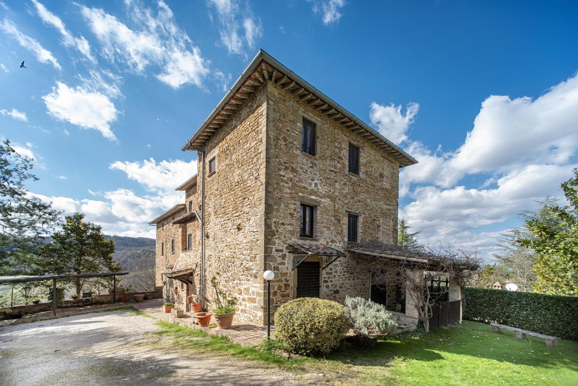Girasole Ad Antico Casale '700 Villa Umbertide Eksteriør bilde